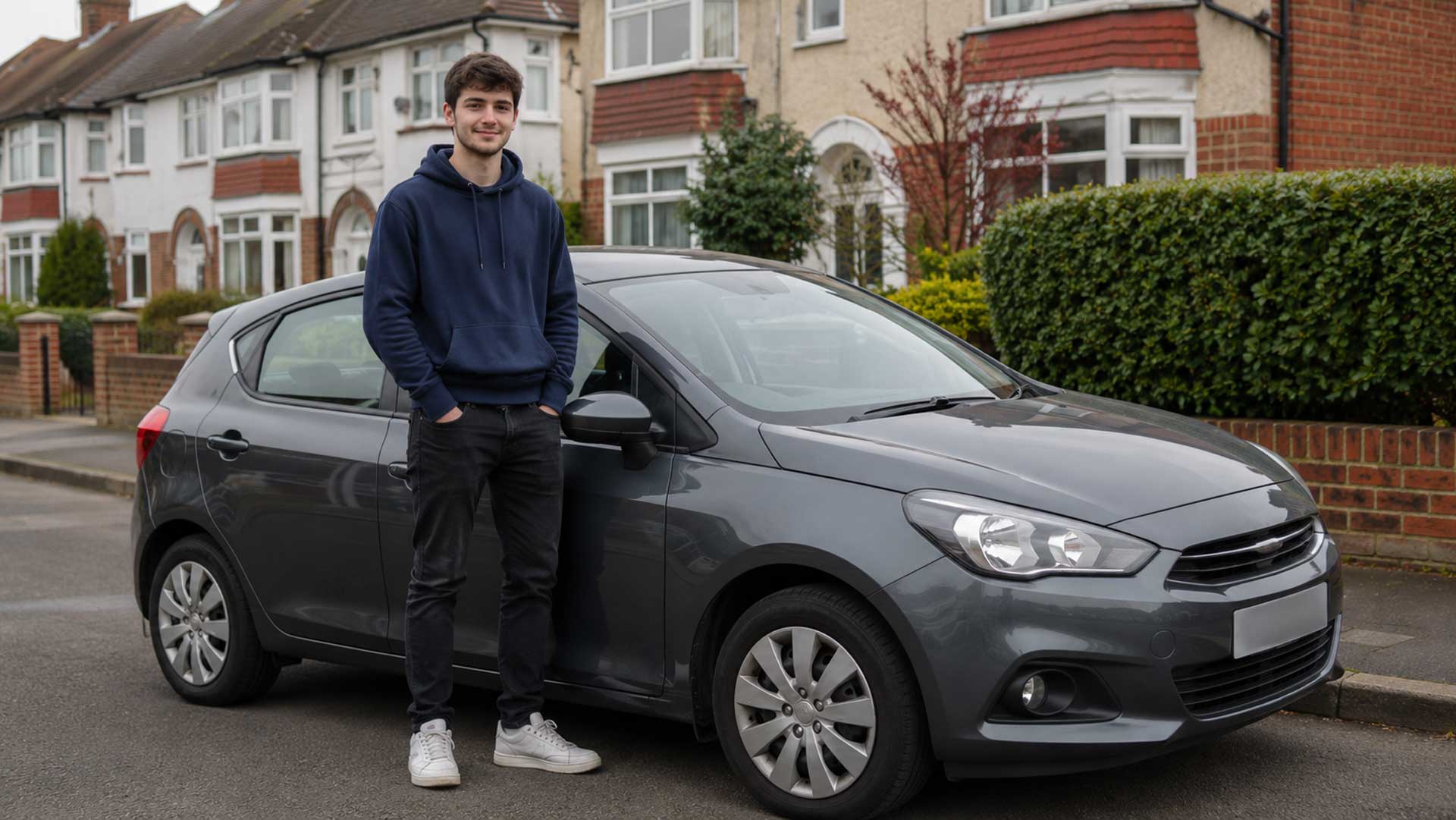 Ordinary British car ownership scene